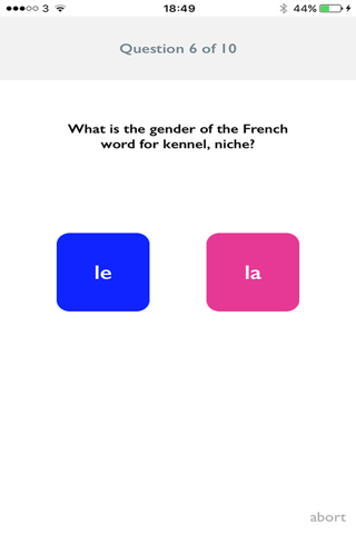 leVocab FR screenshot 2