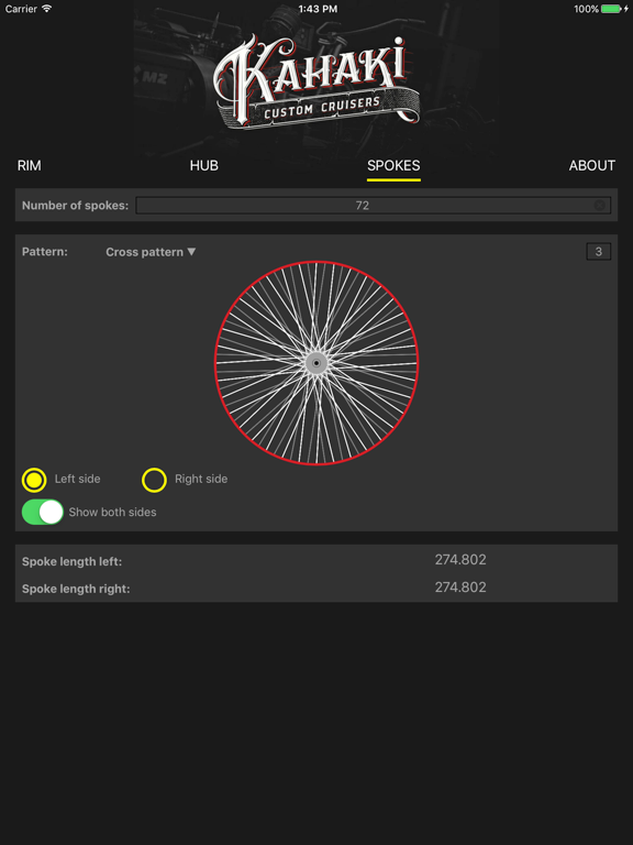 Screenshot #6 pour Kahaki Spoke Tool