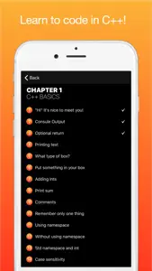 Learn C++ Programming screenshot #1 for iPhone