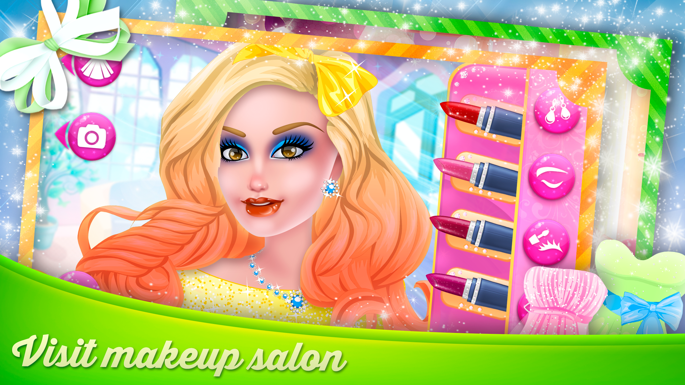 Elegant Girl Makeover: Beauty Salon