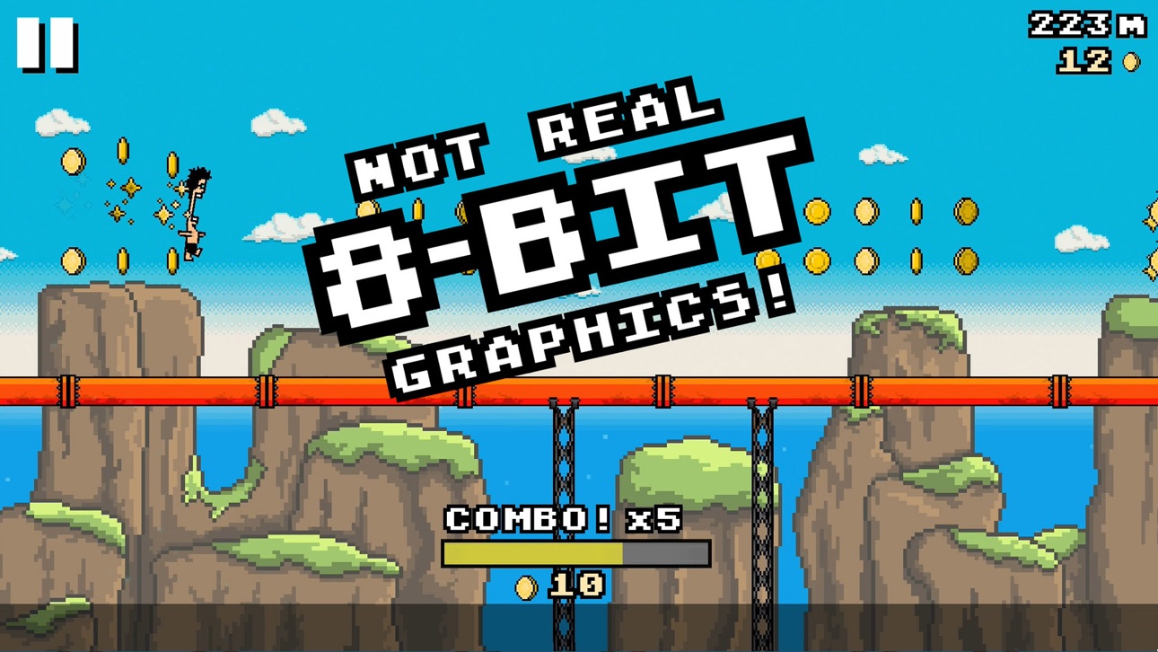 8-BIT WATERSLIDE Hack screenshot 1 - iOS game interface
