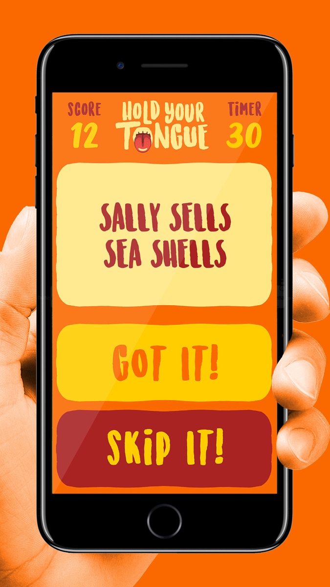 Hold Your Tongue: The Funny Party Game 4 All Ages official gameplay screenshot 5