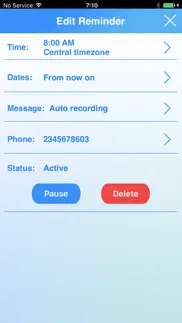 medication call reminder for the caregiver iphone screenshot 4