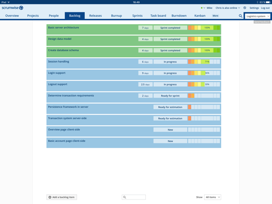 Screenshot #6 pour Scrumwise