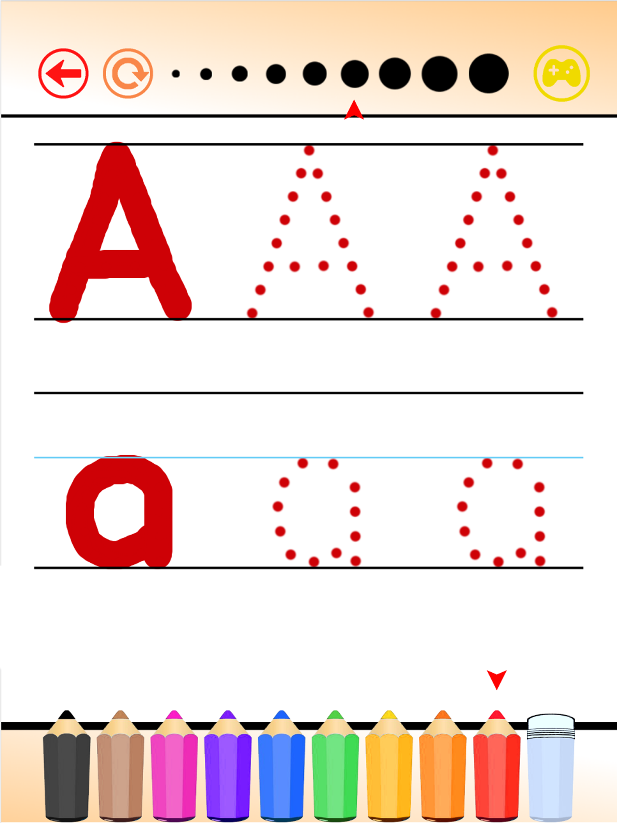 Watch ABC & Write Letters - Improve skill for kids