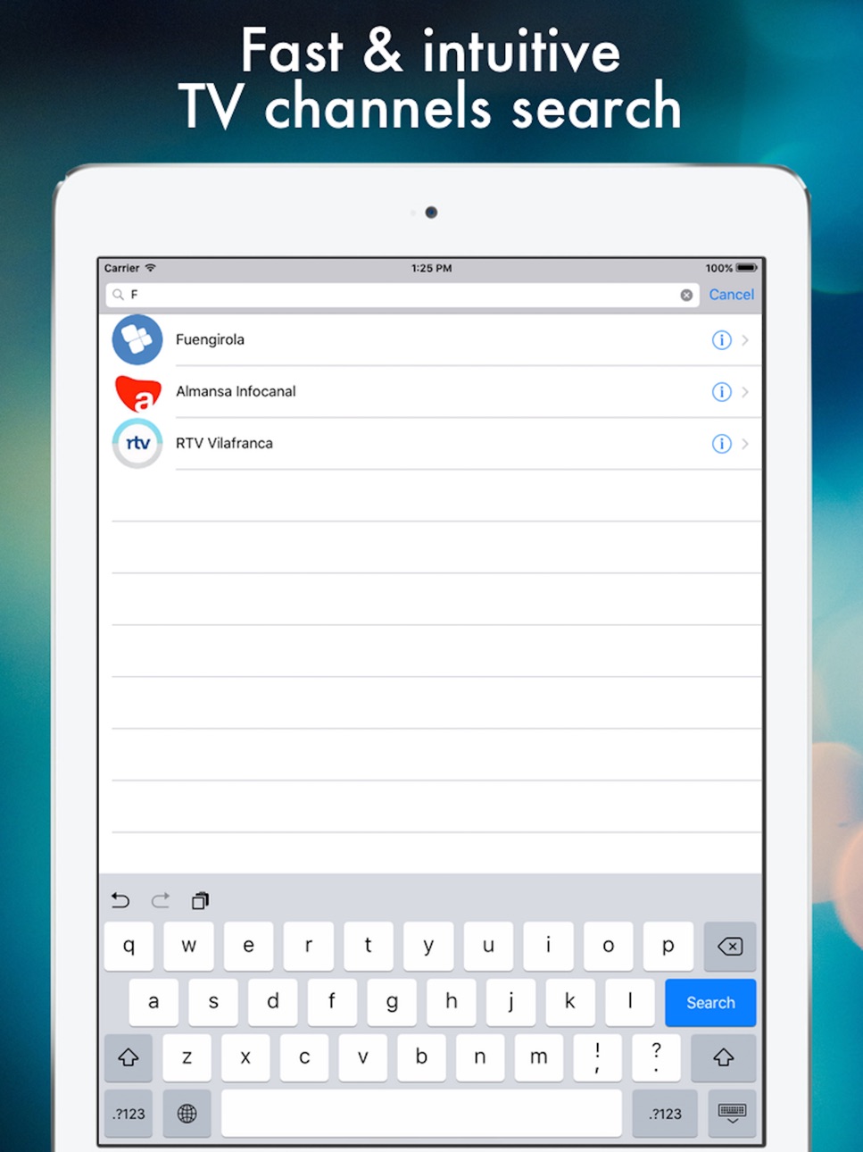 iPad screenshot