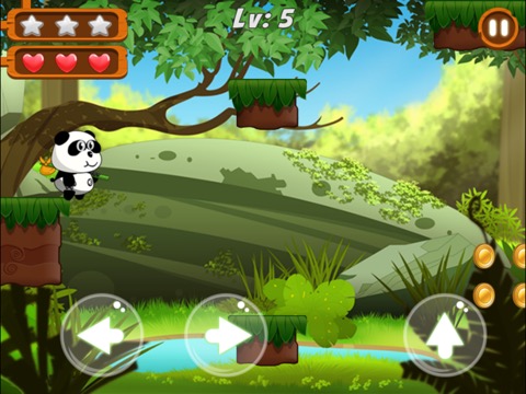 Panda Run - Jungle Adventureのおすすめ画像5