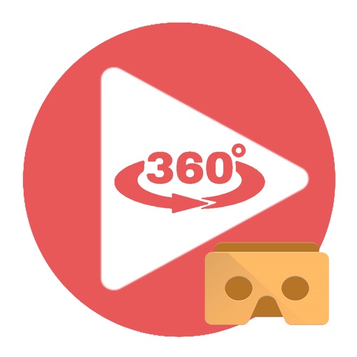 Cardboard Videos. VR - Virtual reality 360 player icon