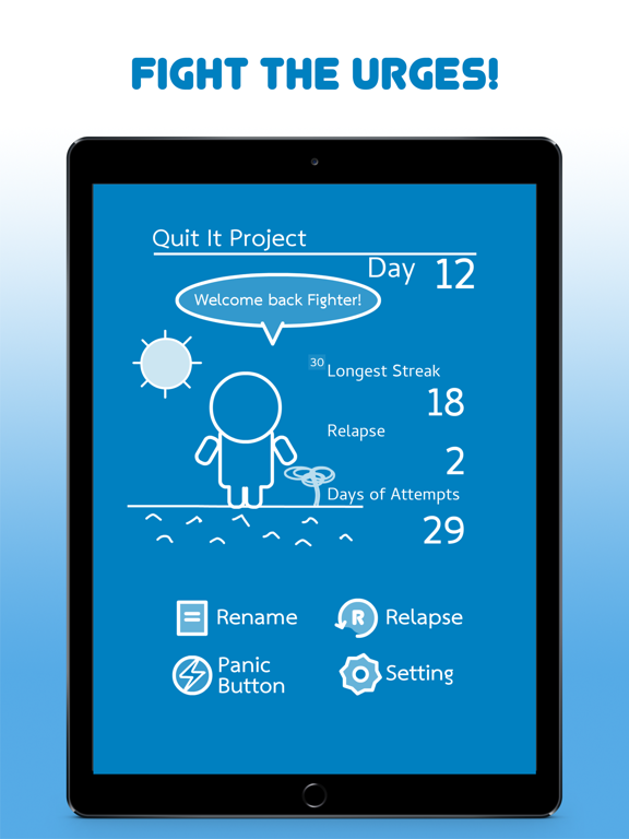 Screenshot #4 pour Quit Addiction Buddy: Recovery to Super Power