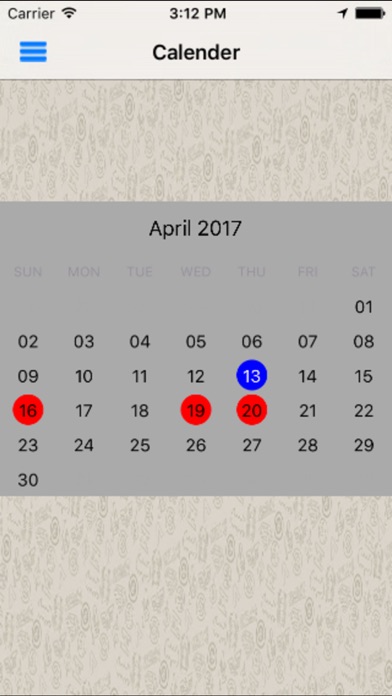 App screenshot