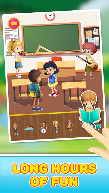 My Sticker Book : Game for Children