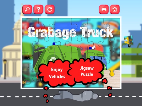 Screenshot #5 pour Véhicules de rue Jeux de puzzle pour enfants