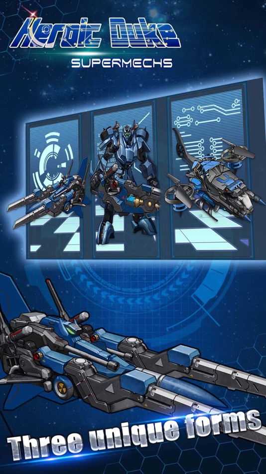 #3. Heroic Duke:Robot Dinosaur TransMonster Mech Game (iOS) 由: 震宇 张