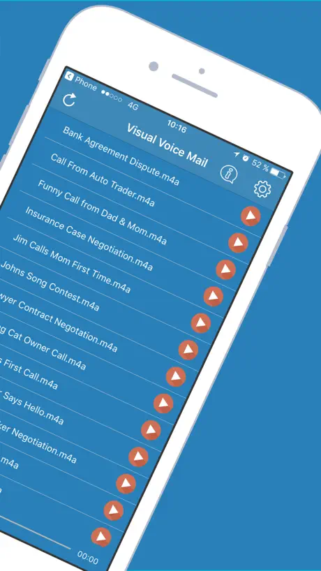 Visual VoiceMail Backup for Message, Voice & Mail