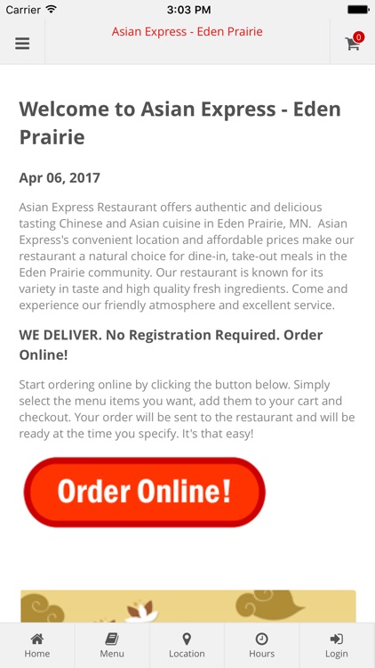 Asian Express Eden Prairie