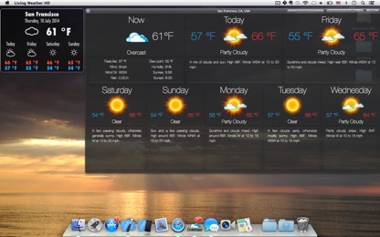Living Weather & Wallpapers HD screenshot 5