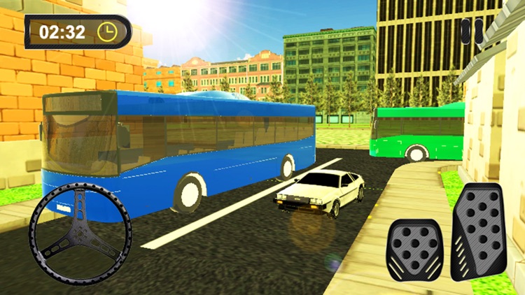 3D Bus Parking- City Driving Test Simulator