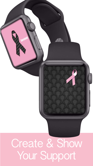 Pink Ribbon Watch Faces - Backgrounds & Wallpaperのおすすめ画像2
