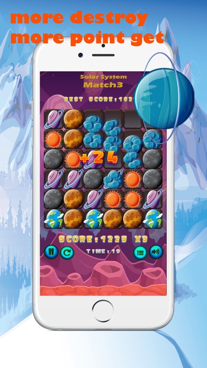 Solar System Match 3 Games screenshot-3