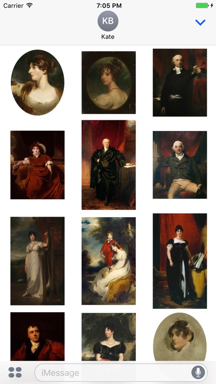 Thomas Lawrence Artworks Stickers screenshot-3