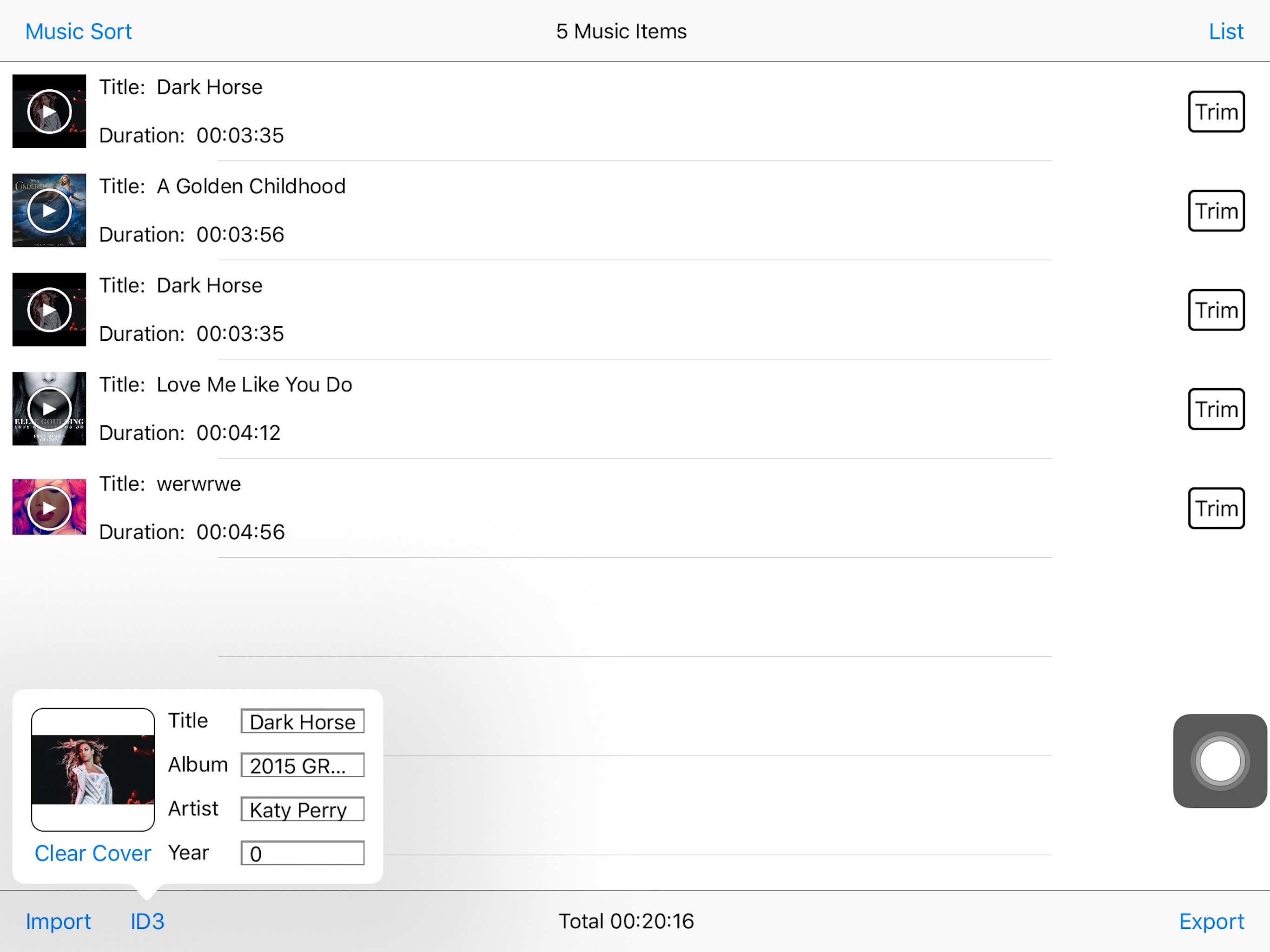 Audio Merge & Audio Cut Edit Lite