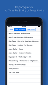 Mus+ Audiobooks screenshot