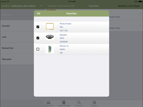Screenshot #6 pour Inventaire de la Maison