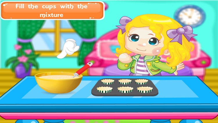 Elsa Cooking Eggless Vanilla Cupcakes by xin wang