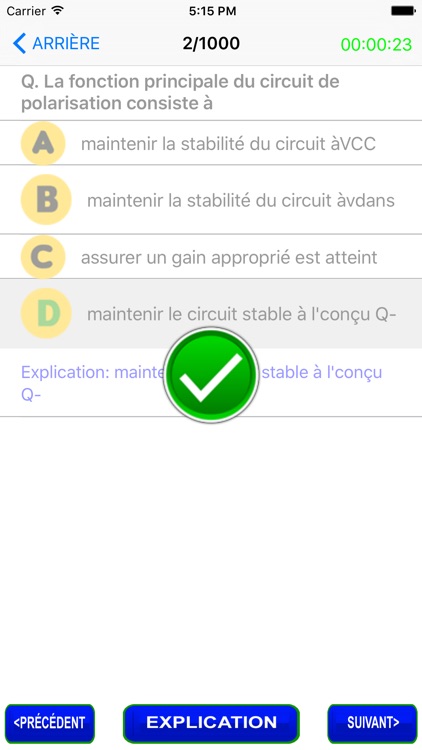 Questions d'ingénierie électronique
