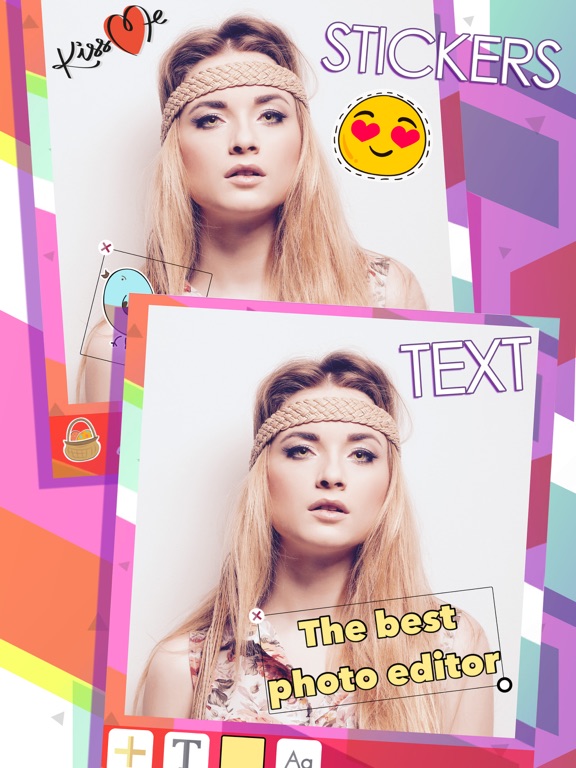 Photo editor – filters and effects for photos iPad screenshot