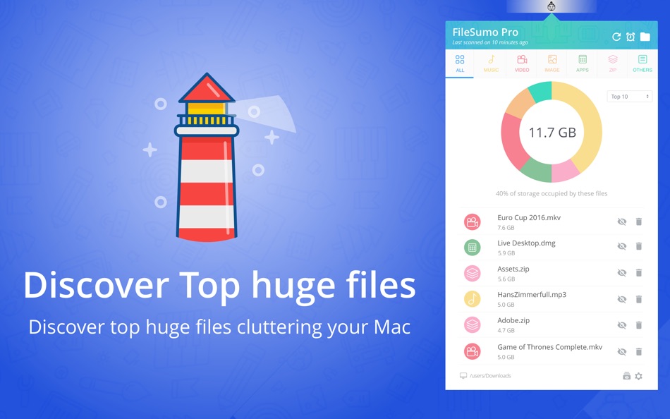 #2. File Sumo Pro (macOS) 由: George Sargunaraj C