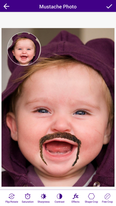 How to cancel & delete Mustache Photo Booth - Mustache Photo Montage from iphone & ipad 1