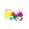 Colorful Water Splash Stickers