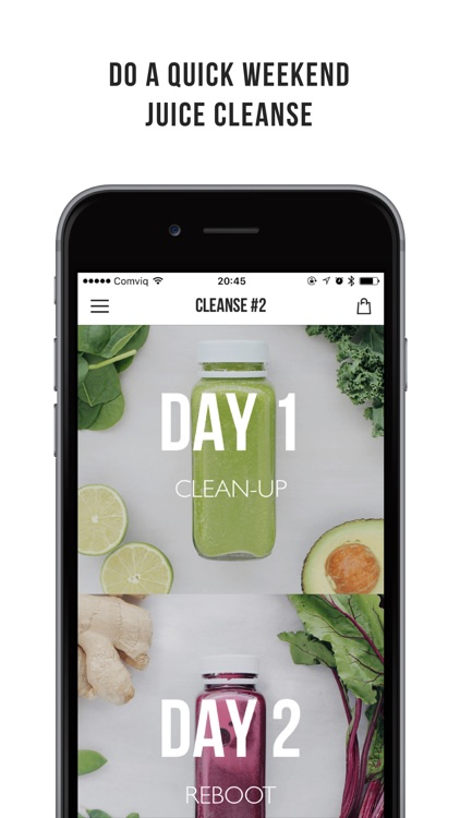 FIVESEC CLEANSE - 2 day juice cleanse program