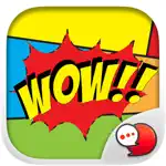 Comic Message Sticker Collection for iMessage App Contact