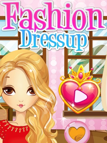 ドレスアップスイートプリンセス ファッション美容院のゲームのおすすめ画像1