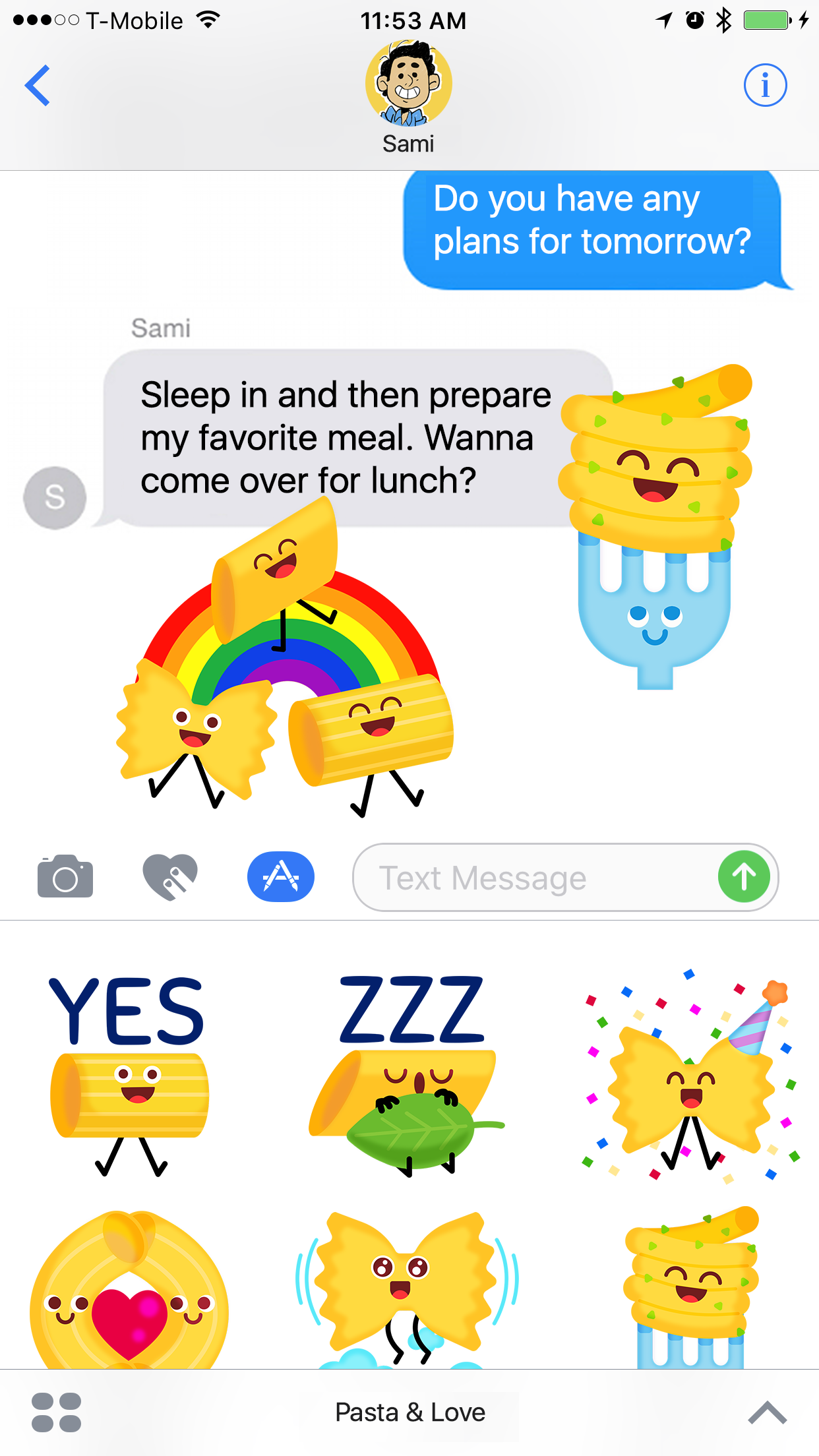 Say it with Pasta!