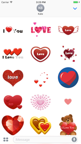 Love-Stickers. screenshot