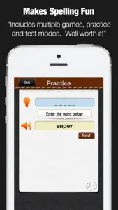 A+ Spelling Test screenshot #3 for iPhone
