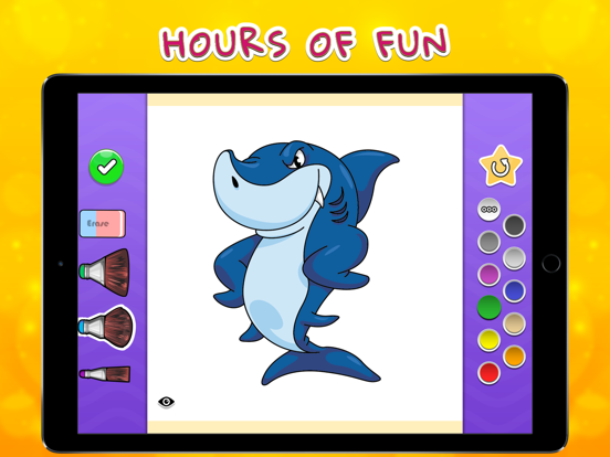 Coloring Your ZOO iPad screenshot 4 - Entertainment app