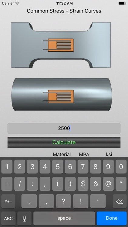 Common Stress - Strain Curves