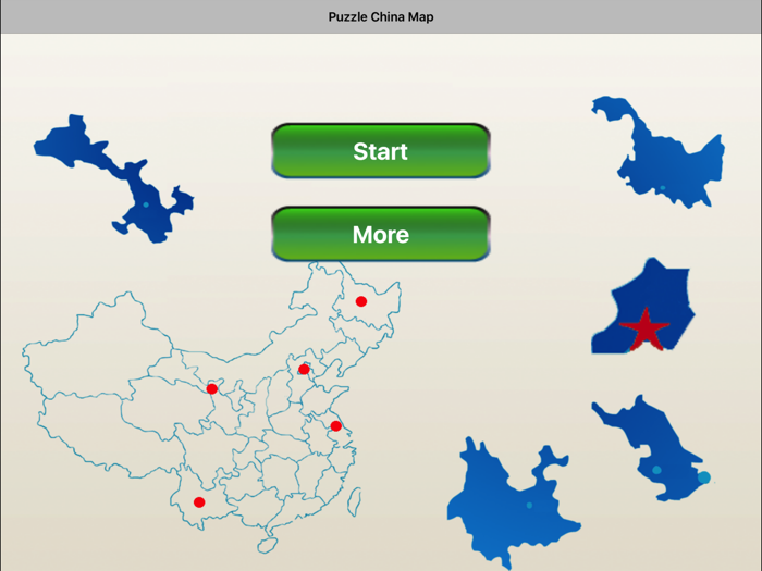 Puzzle of China Map Pro - 高级中国地图拼图