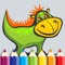 Coloring Page Little Dragon Game Free Edition