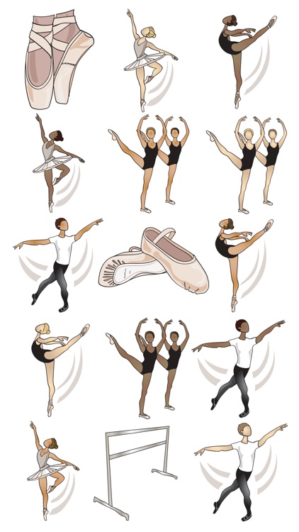 Ballet and Dance Stickers