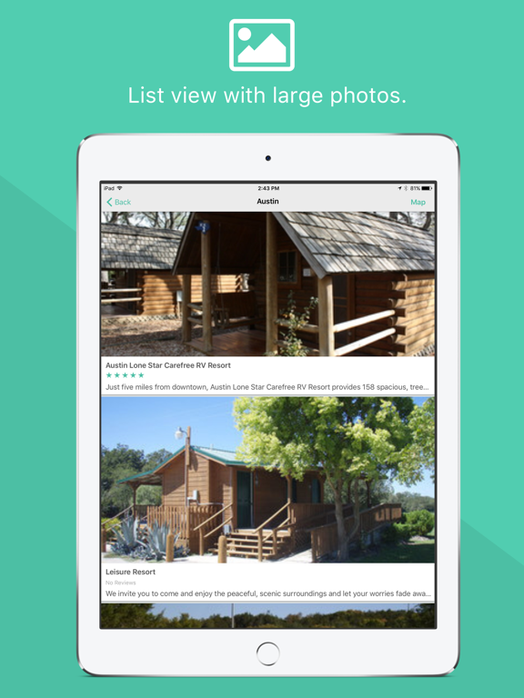 RoverPass: RV Parks & Camping iPad screenshot 2 - Travel app