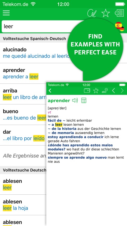 Dictionary German - Spanish