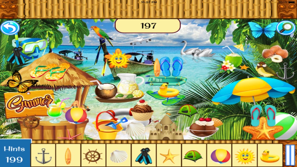 #4. Hidden Objects:Summer Beach Party (iOS) 来自: Krunal Bhavsar