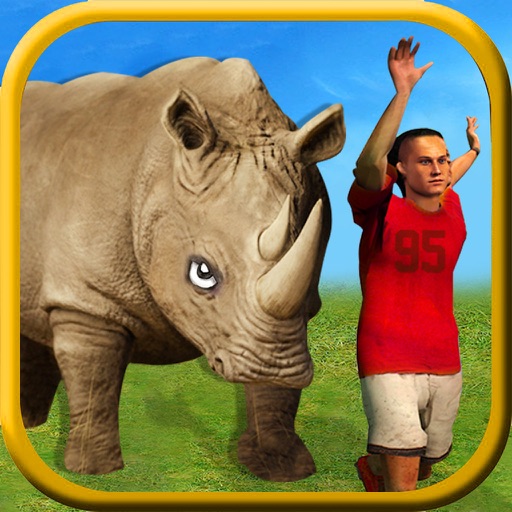 Ultimate Rhino Simulator Animal Survival games PRO iOS App