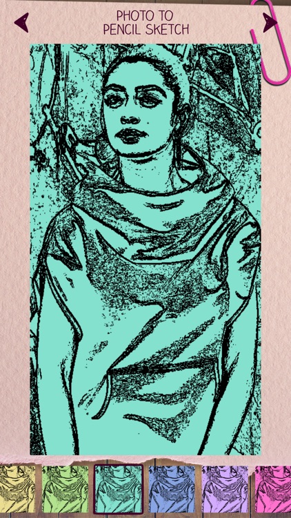 Photo to Pencil Sketch Portrait Drawing Effects