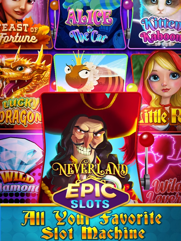 Peter Pan Slots: Epic Casino iPad screenshot